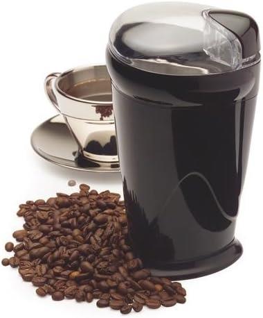 Amplus Electric Coffee & Spice Grinder - 150W Powerful Mill with Stainless Steel Blades - Perfect for Fresh Coffee Beans, Nuts, Herbs & Seasonings