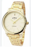 Limit Mens Gold Bracelet Watch 5772