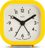 Acctim Robyn Mini Bedside Yellow Alarm Clock 16301