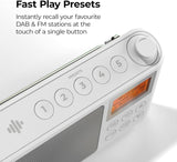 Spectrum i-box Portable DAB/DAB+/FM Radio with 5 Favourite Buttons