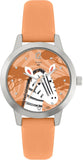 Tikkers Children Zebra Analogue Quartz Watch with Polyurethane Strap TKWWF006-SET