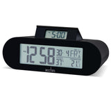 Acctim Kian Reverse Digital Pop Up Alarm Clock Matt Black 16103