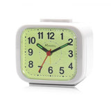 Ravel Quartz luminus Dial Alarm Clock White