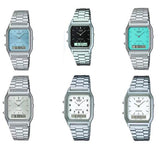 Casio Men Women Classic Analogue & Digital Dial Bracelet Watch AQ-230A Available Multiple Colour