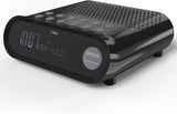 i-box Bedside Alarm Clock with DAB Radio - Black