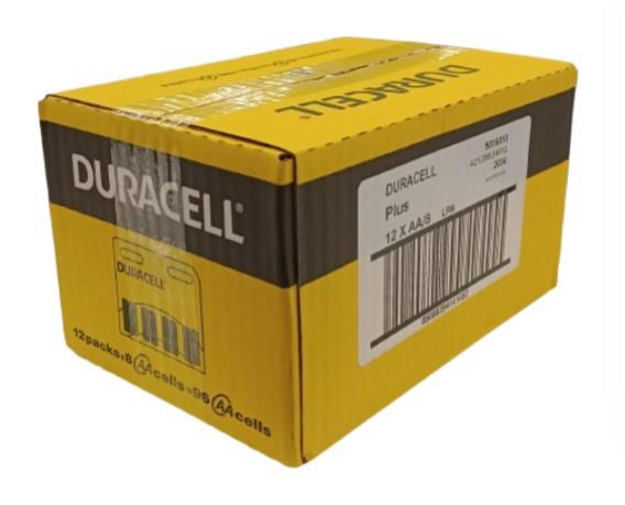 Duracell Batteries AA 8PK Box of 12