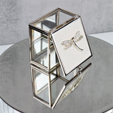 Sophia Dragonfly Trinket Box with Enamel Lid and Diamantes