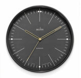 Acctim Solna 28cm Wall Clock in Volcano 22813