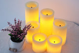 LED Flameless Flickering Vanilla Scented Candle 146770