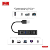 EARLDOM USB-HUB 3.0, 4-USB, 5GB Transmission Speed