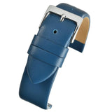 Blue Calf Leather Watch Strap 18mm