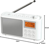 Spectrum i-box Portable DAB/DAB+/FM Radio with 5 Favourite Buttons