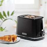 Daewoo Stirling 2 Slice Toaster Black SDA2627