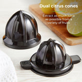 Tower Citrus Juicer 100W – Stainless Steel Electric Citrus Press for Oranges & Lemons