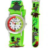 Ravel Childrens 3D Dinosaur Timeteacher Boy Analogue Strap Watch R1513.59