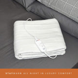 Staywarm Single Size Luxury Quality Electric Underblanket with Detachable Controller (60x120cm)- F900