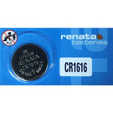 Renata CR1616 Lithium Watch Battery (1PC)