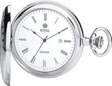 Royal London 91111-01 Pocket Watch Metal Strap NEEDS BATTERY