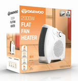 Daewoo Flat Fan Heater 2000W