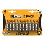 JCB AA Super alkaline 10 Per Card - Box of 10