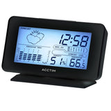 Acctim Vega Digital Weather station Black Alarm Clock 16083