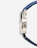 Lorus Ladies Basic Cream Dial and Blue Leather Strap Watch -  RRS55VX9 BRAND NEW BUT NEEDS BATTERY