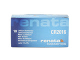 RENATA CR2016 LITHIUM BATTERIES  (1pc only)