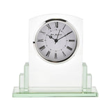 Wm.Widdop Square Glass Mantel Clock