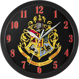 Harry Potter Kids Black Frame Wall Clock HP3049 25CM