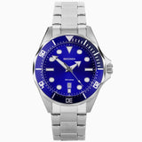 Sekonda Mens Hudson Stainless Steel Case & Bracelet with Blue Dial