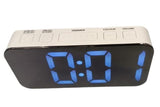 Acctim Jaxon Digital Alarm Clock in White - 16512