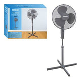 Benross 16" Oscillating Stand Fan - Grey (Carton of 1)