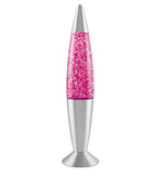 Global Gizmos 16 Inches Tall Pink Glitter Lamp- 48620