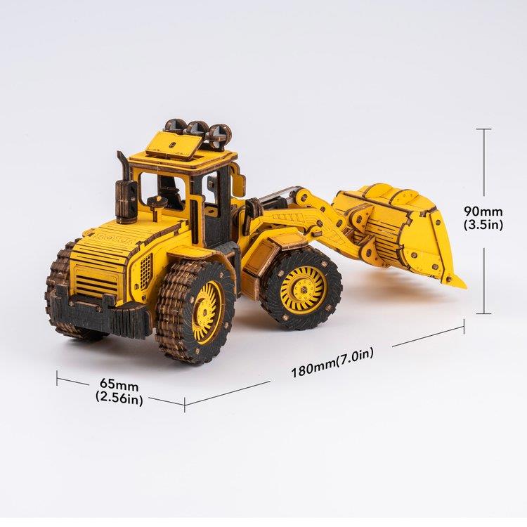 ROBOTIME ROKR Front End Loader Puzzle Building Toy