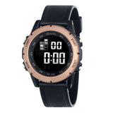 Ravel Mens 3ATM Digital Sports Black/Bronze Watch RDG.14.23