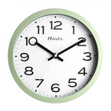 Ravel 25cm White Dial Sage Wall Clock R.WC.25.11