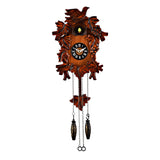 Qtz Cuckoo Clock - Bird on Top Wooden Case - Small