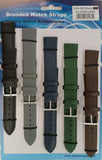 1555.05 20MM 2X EXTRA LONG MIX COLOUR LEATHER WATCH STRAPS PK5