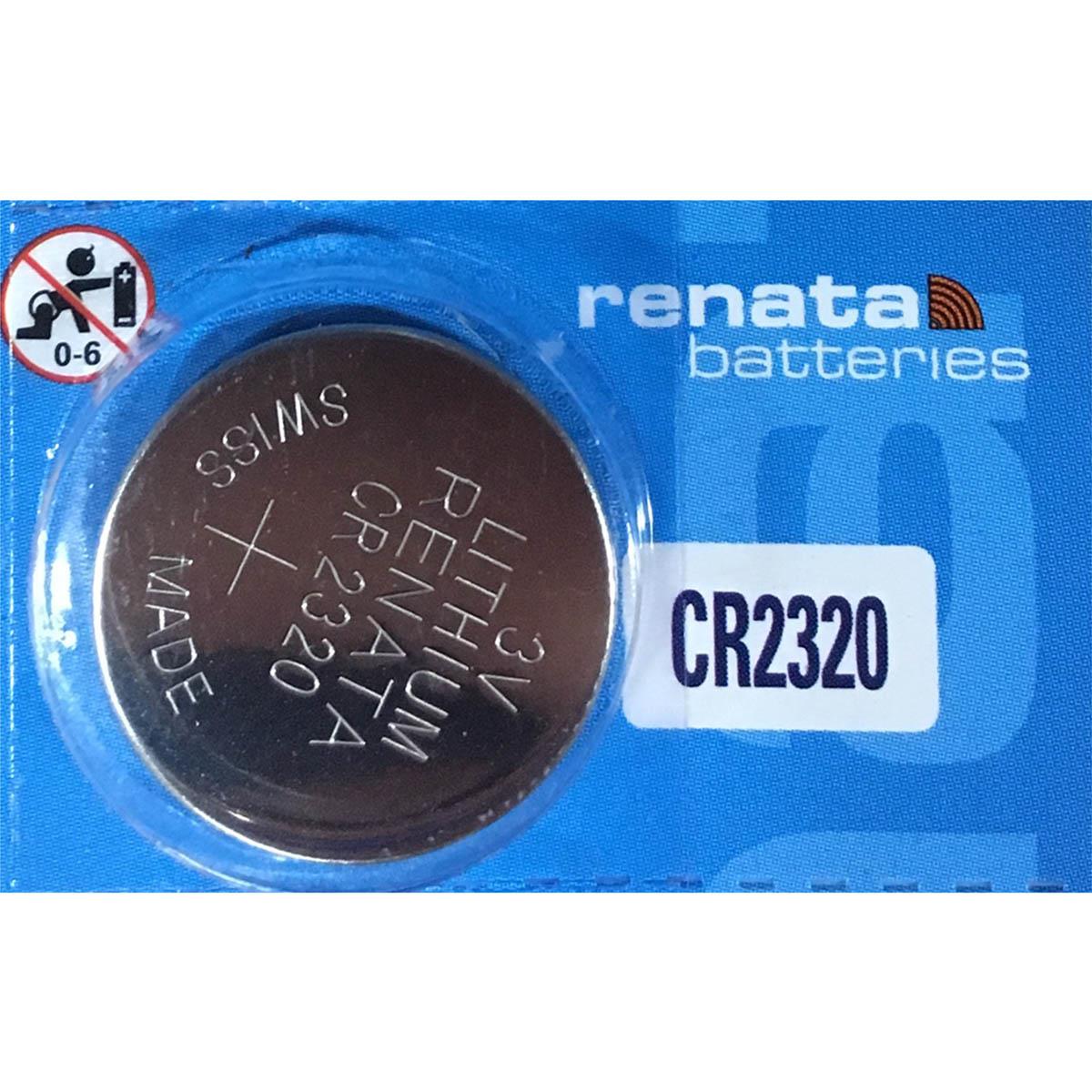 RENATA CR2320 LITHIUM BATTERIES (1pc only)