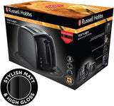 Russell Hobbs Textures 2-Slice Toaster 850 W, Black 21641