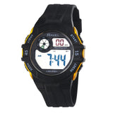 Ravel Mens 3ATM Digital Sports Black/Gold Watch RDG.14.20