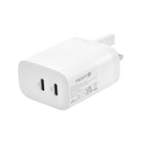 WYEFLUX 35W Power Adapter With Dual USB-C Ports