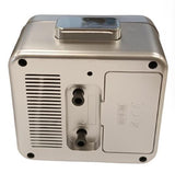 Acctim Parker Alarm Clock in Silver - 16467