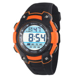 Ravel Mens 3ATM Digital Sports Black/Orange Watch RDG.14.16