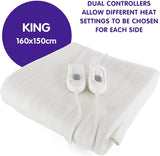 Staywarm King Size Superior Quality Electric Underblanket with Detachable Controller (160 x 150cm)- F905