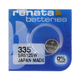 RENATA SP 335 Watch Battery Pack Of 10