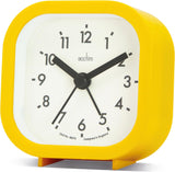 Acctim Robyn Mini Bedside Yellow Alarm Clock 16301