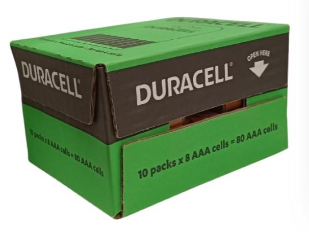 Duracell Batteries AAA 8PK Box Of 10