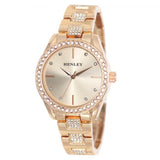 Henley Ladies Bling Rosegold Dial & Rosegold Bracelet Watch H07324.44