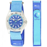 Ravel Childrens Deluxe 5ATM Bold Fabric Strap watch RD122B